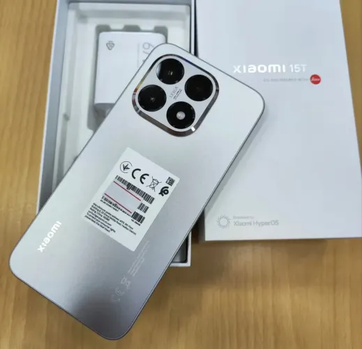 Xiaomi 15T 512GB 12GB RAM Prata Preto 
