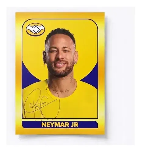Figurinha Copa 2026 Neymar edição limitada Mercado Livre