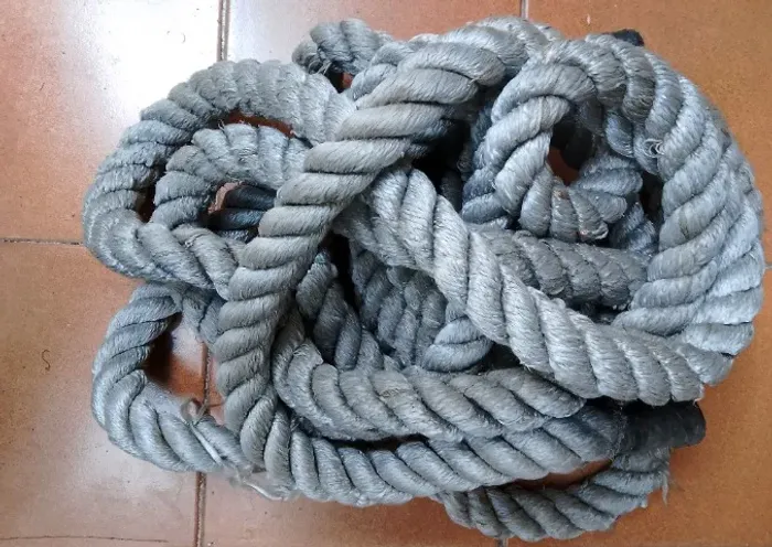 CORDA NAVAL CROSSFIT 11 METROS - GROSSA E RESISTENTE