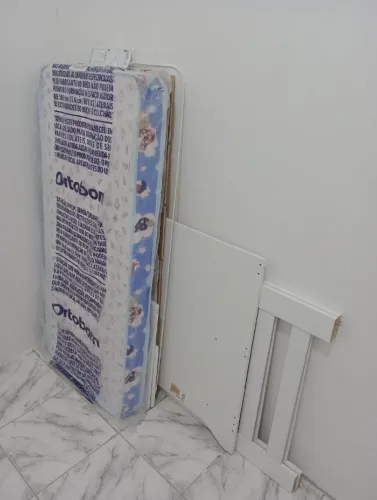 Berço 3 em 1 com colchão [Nunca usado]