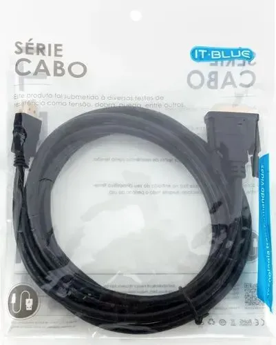 Cabo Conversor DVI para HDMI