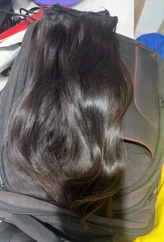 Cabelo brasileiro 3 telas 40cm