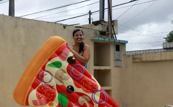 Bóia de pizza