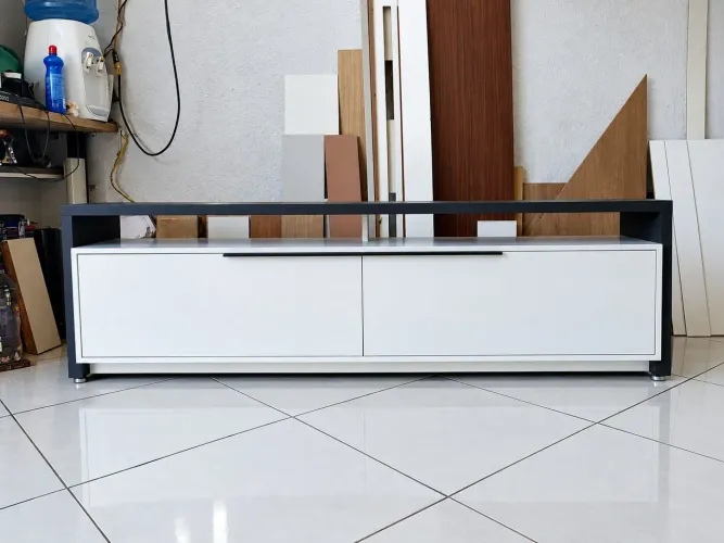 VENDO RACK NOVO 100% MDF ( Branco / GRAFITE)