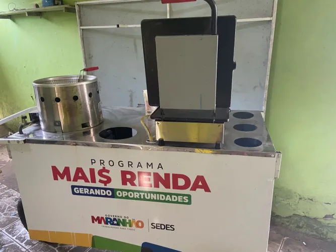 Vende carro de lanche 