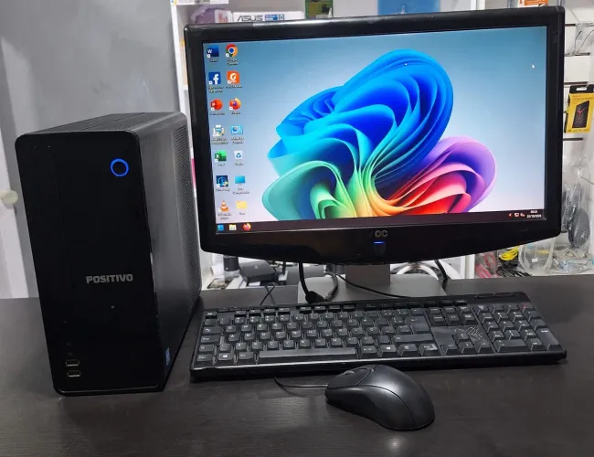 Computador completo para estudos YouTube redes sociais Windows 10 64bits!!