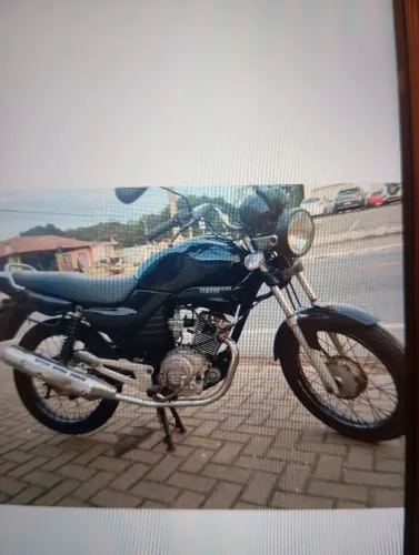 YBR 125 2008 partida elétrica