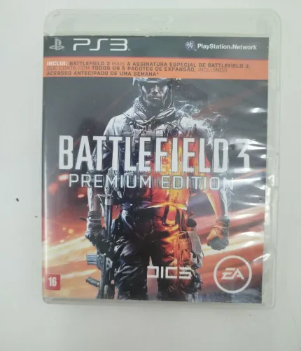 Jogo de PS3 mídia física Battlefield 3