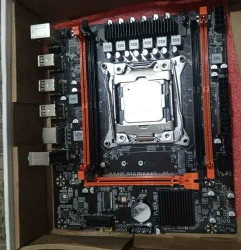 Placa mãe Mougol + processador E5-2680 V4 ,  Dual Chanel. 