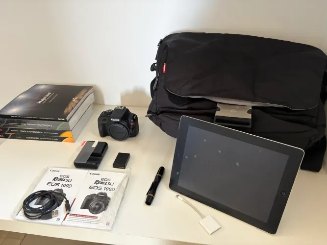 Canon SL1 + Mochila Manfrotto + iPad