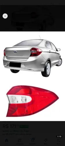Lanterna traseira Ford Ka original Ford