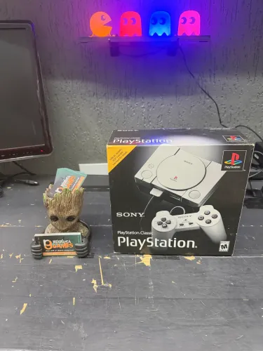 Console PS1 MINI Classic Lacrado - Loja Física - Aceitamos Troca