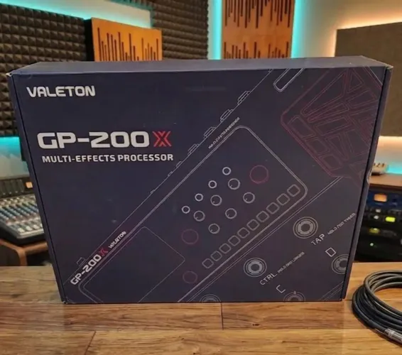 Pedaleira valeton gp200x edição comemorativa 10 Anos