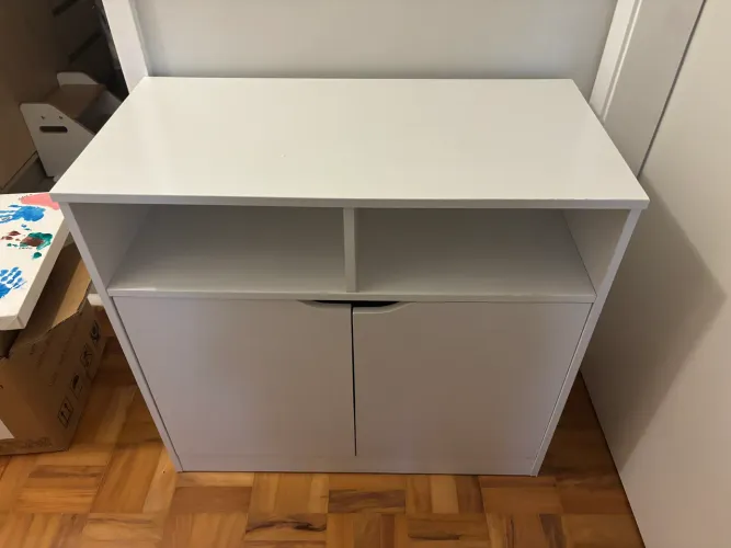Armário branco 80x40cm