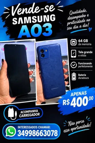 Celular A03 Samsung