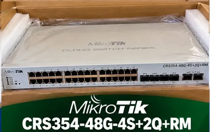 Switch MikroTik CRS354 48 portas
