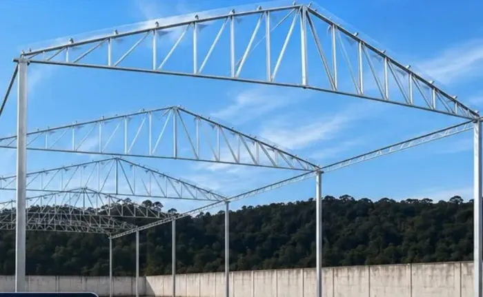 Galpão industrial 300mm2 estrutura metalica