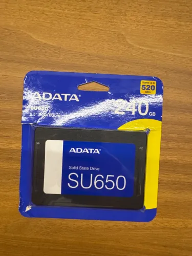 Ssd 240gb Adata 3 2.5 Su650 - Preto (sata)