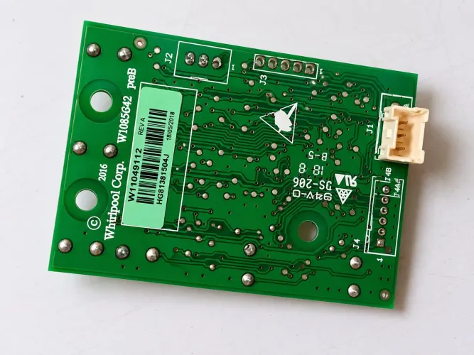 Placa interface original de máquina de lavar roupa Brastemp