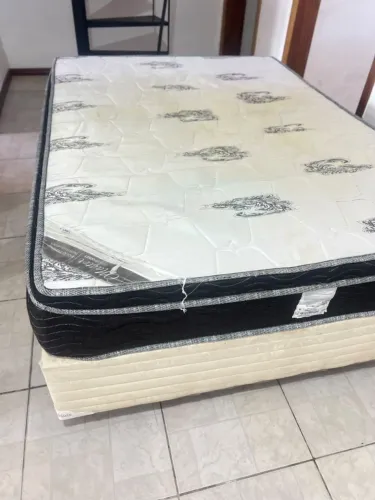 Cama box casal( entrego)