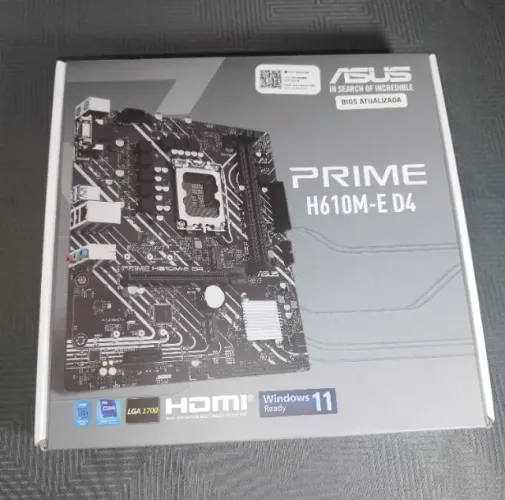 Placa-Mãe ASUS Prime H610M-E D4
