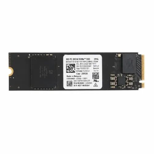 SSD M.2 NVMe WD PC SN740 256GB PCIe 4.0 - SDDQNQD-256G