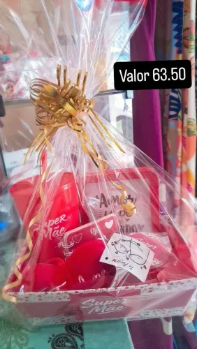 Cesta pro dia das Mães aparte de 49.99