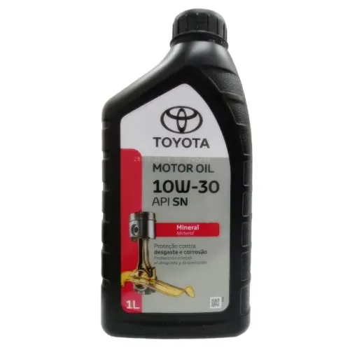 Óleo mineral de alta qualidade 10w30 Genuíno Toyota 