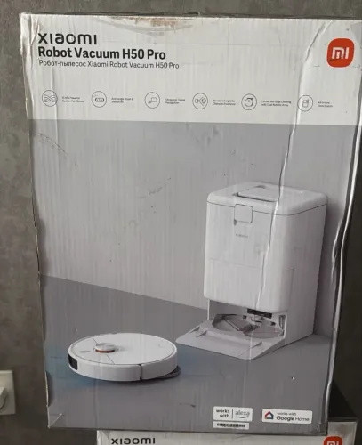 H50 pro aspirador robo xiaomi 15 mil pa sucção produto 220v e novo