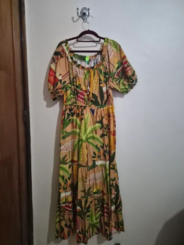 Vestido estampado FARM
