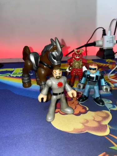 Imaginext Raros - Kit com 4 Bonecos/Peças