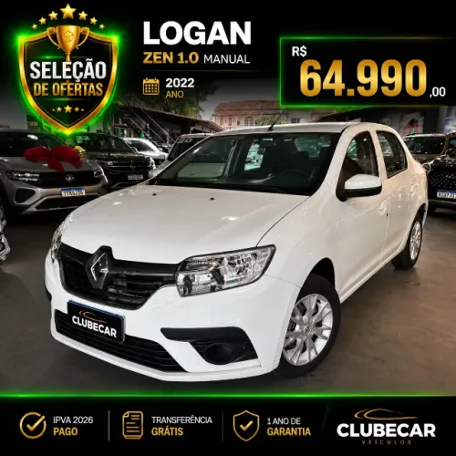 Renault Logan Zen Flex 1.0 12V 4P Mec. 2022