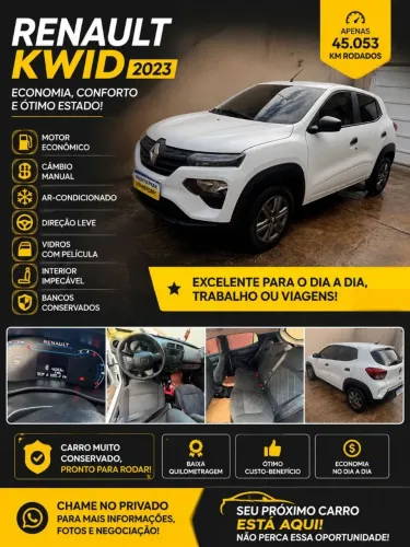 Renault Kwid Zen 1.0 Flex 12V 5P Mec. 2023