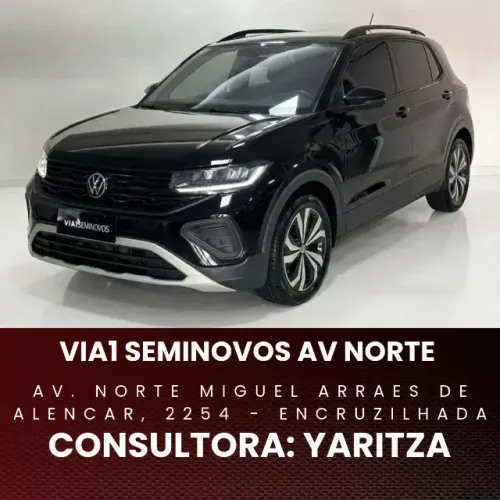 Volkswagen T-Cross 1.0 TSI Flex 12V 5P Aut. 2025