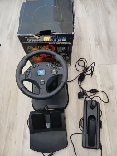 Volante de corrida para ps2,n64 , sega saturno 