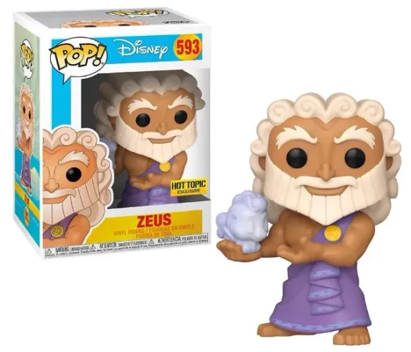 Funko Pop Hercules - Zeus Holding Cloud Pegasus (593)