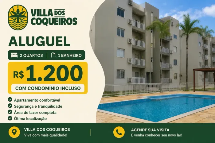 ALUGUEL VILLA DOS COQUEIROS