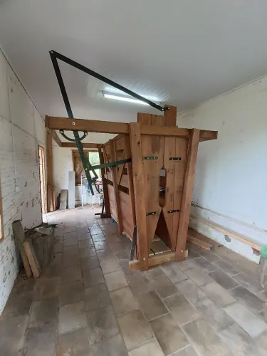 Tronco com balança