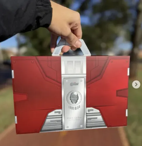 Celular Xiaomi Poco X8 Pro Iron Man Edition NFC 256GB/12GB