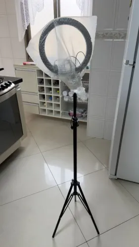 Tripé com Ring Light 