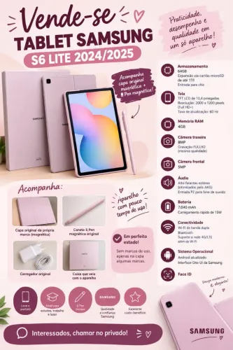 Samsung Galaxy Tab S6 Lite