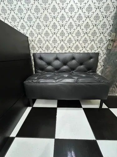 Jogo de puff sofa 