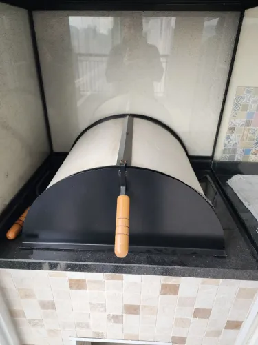 Forno de Pizza em Iglu com Refratário