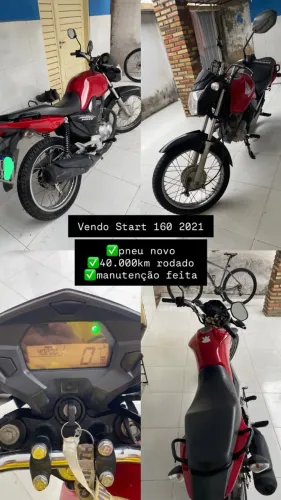 VENDO START 160 2021 EM PERFEITO ESTADO