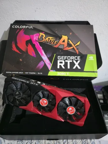 Placa de Vídeo Colorful GeForce RTX 3080 Ti 12GB, GDDR6, DLSS, Ray Tracing - 100% Testada