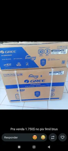 Ar-condicionado de 9mil btus instalado 2.450$