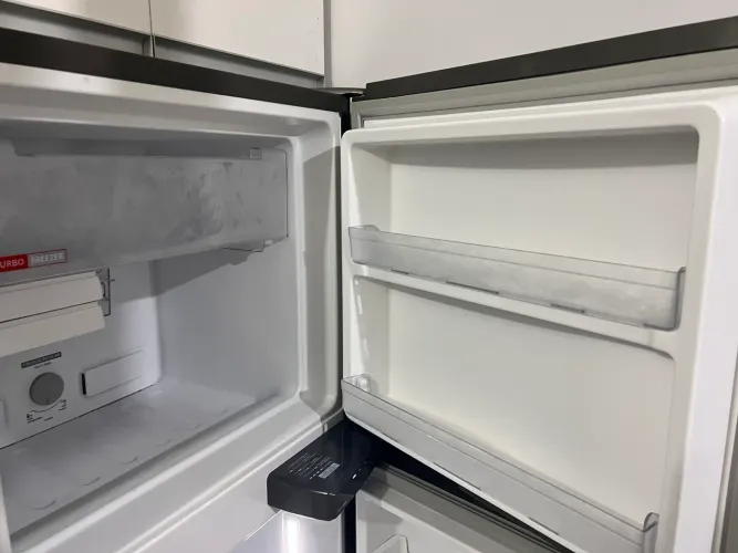 Geladeira frost free 375 litros - dupla inox
