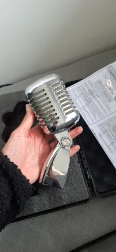 Microfone Vintage - Leacs LC 55