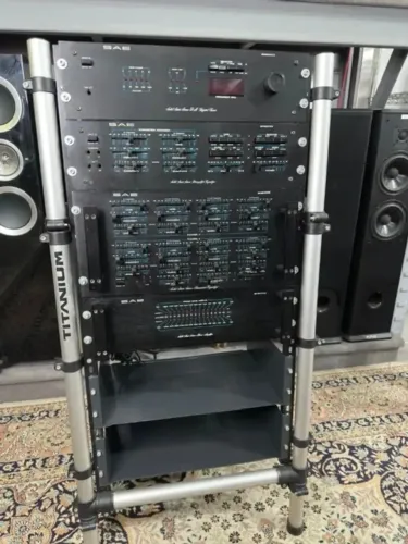 Amplificador Power Pré e Equalizador Conjunto Sae - Som Jbl Marantz Pioneer Receiver Hifi