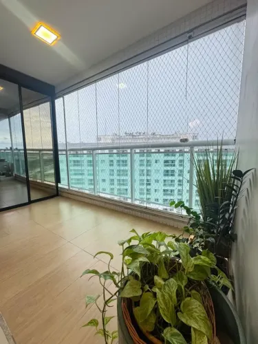 Ilha Parque Mobiliado | 85m² | 3 Quartos, Nascente e ao Lado do Shopping da Ilha